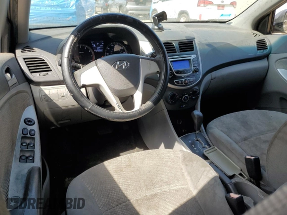 2013 Hyundai Accent GLS with VIN KMHCT4AE1DU307046, listed as a Copart auction lot 51236265 with 240,600 mi miles and Salvage Title. Bid and sale history available at carsss.com. Image 8.