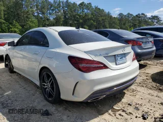 2018 Mercedes-Benz CLA with VIN WDDSJ4EB9JN589809, listed as a Copart auction lot 51361485 with 103,520 mi miles and Salvage Title. Bid and sale history available at carsss.com. Image 2.