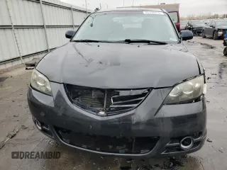 2005 Mazda 3 s with VIN JM1BK323551247446, listed as a Copart auction lot 48338215 with 163,744 mi miles and Salvage Title. Bid and sale history available at carsss.com. Image 5.