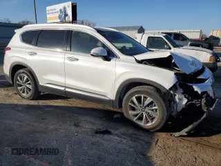 2020 Hyundai Santa Fe SEL w/SULEV with VIN 5NMS33AD2LH162137, listed as a Copart auction lot 67985062 with 44,300 mi miles. Bid and sale history available at carsss.com. Image 4.