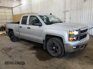 2015 Chevrolet Silverado 1500 LT with VIN 1GCVKREC3FZ379927, listed as a Copart auction lot 48477395 with 138,416 mi miles and Salvage Title. Bid and sale history available at carsss.com. Image 4.