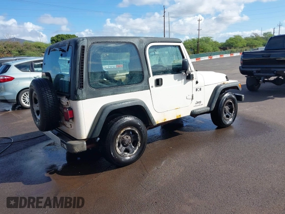 2004 Jeep Wrangler X z VIN 1J4FA39S04P747828, wystawiony jako IAAI lot #41484240 z przebiegiem Nie podano mil oraz . Historia ofert i sprzedaży dostępna na DreamBid. Obrazek 4.
