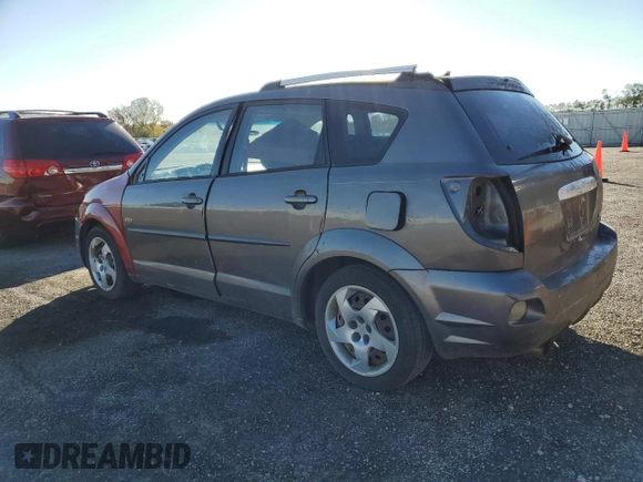 2005 Pontiac Vibe with VIN 5Y2SL63895Z443075, listed as a Copart auction lot 76461794 with Not Provided miles and Clean Title. Bid and sale history available at DreamBid. Image 2.
