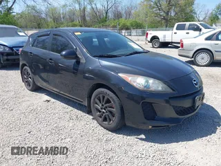 2012 Mazda Mazda3 i Touring with VIN JM1BL1L7XC1667736, listed as a IAAI auction lot 42115808 with 169,610 mi miles. Bid and sale history available at carsss.com. Image 1.