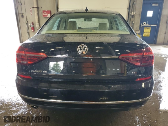 2018 Volkswagen Passat SE with VIN 1VWBA7A39JC000941, listed as a Copart auction lot 64426915 with 75,412 mi miles and Salvage title. Bid and sale history available at DreamBid. Image 6.