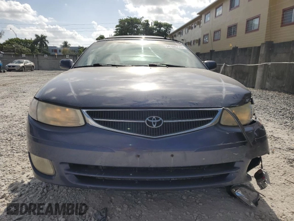 2000 Toyota Solara SE with VIN 2T1CF22P8YC357140, listed as a Copart auction lot 54100775 with 186,137 mi miles and Salvage Title. Bid and sale history available at DreamBid. Image 5.