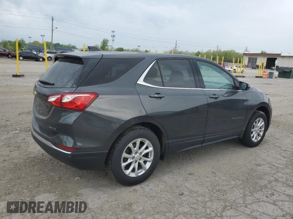 2018 Chevrolet Equinox LT z VIN 2GNAXSEV7J6190296, wystawiony jako Copart lot #54657585 z przebiegiem 96 297 mil mil oraz Szkoda całkowita • Salvage title. Historia ofert i sprzedaży dostępna na DreamBid. Obrazek 3.