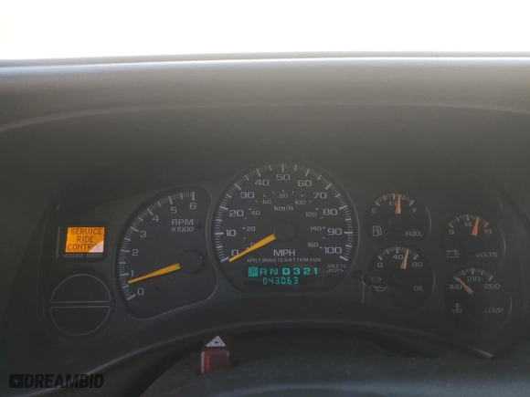 2001 Chevrolet Tahoe LS with VIN 1GNEK13T61R136424, listed as a Copart auction lot 49665925 with 43,063 mi miles and Clean Title. Bid and sale history available at carsss.com. Image 9.