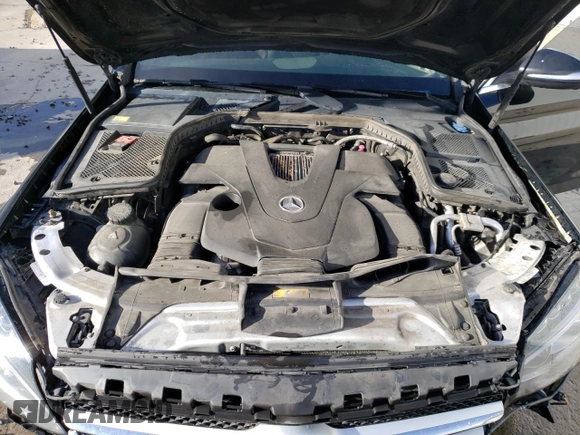 2015 Mercedes-Benz C-Class C 400 with VIN 55SWF6GB3FU016012, listed as a Copart auction lot 86436924 with 112,155 mi miles and Salvage Title. Bid and sale history available at carsss.com. Image 12.