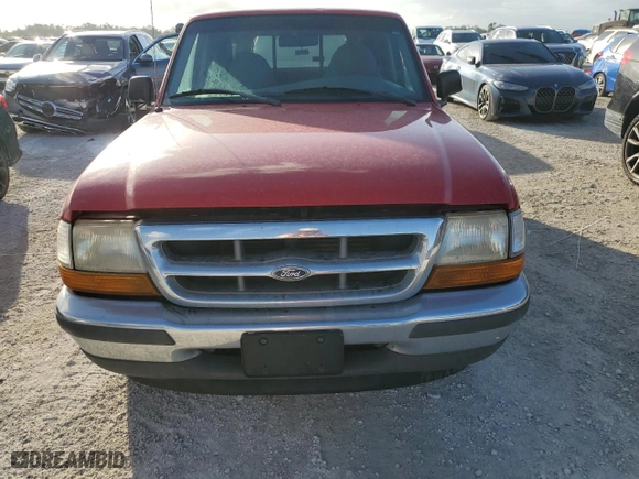 1998 Ford Ranger XL with VIN 1FTYR10U8WUA00718, listed as a Copart auction lot 78620844 with 103,217 mi miles and Salvage Title. Bid and sale history available at carsss.com. Image 5.