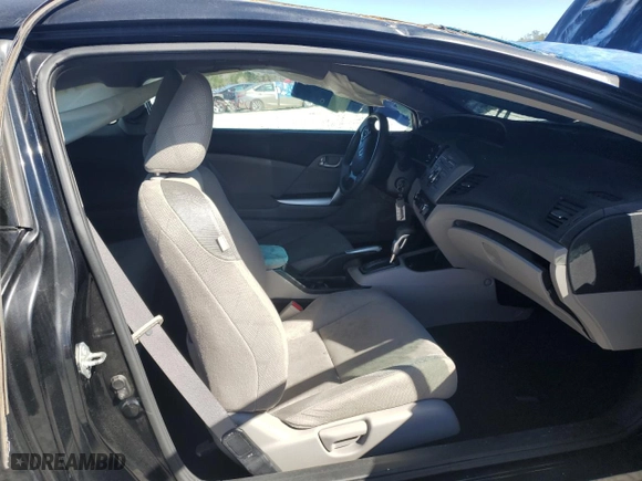 2012 Honda Civic Cpe EX with VIN 2HGFG3B81CH526407, listed as a Copart auction lot 47015825 with 206,345 mi miles and Salvage Title. Bid and sale history available at carsss.com. Image 8.