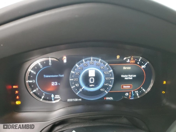 2017 Cadillac Escalade Platinum with VIN 1GYS3DKJ7HR351048, listed as a Copart auction lot 42349015 with 203,109 mi miles and Salvage Title. Bid and sale history available at carsss.com. Image 9.