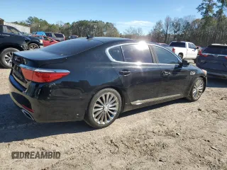 2016 Kia K900 Luxury with VIN KNALW4D46G6032018, listed as a Copart auction lot 40553364 with 0 mi miles and Salvage Title. Bid and sale history available at carsss.com. Image 3.