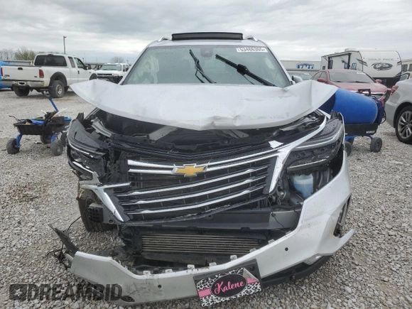 2022 Chevrolet Equinox Premier with VIN 2GNAXXEV2N6126007, listed as a Copart auction lot 53486305 with 70,123 mi miles and Salvage title. Bid and sale history available at DreamBid. Image 5.