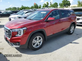 2024 GMC Terrain SLE с VIN 3GKALTEGXRL310583, выставлен на аукционе Copart как лот 62014655 с пробегом 26 730 миль миль и Списание • Salvage title. История ставок и продаж доступна на DreamBid. Изображение 1.