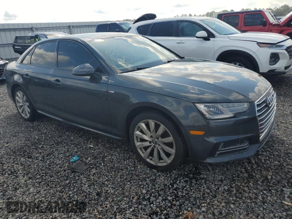 2018 Audi A4 with VIN WAUKMBF4XJA009459, listed as a Copart auction lot 73881424 with Not provided miles and Non repairable. Bid and sale history available at DreamBid. Image 4.