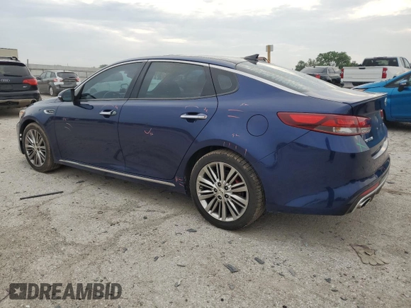 2016 Kia Optima SXL Turbo with VIN 5XXGV4L27GG118110, listed as a Copart auction lot 60284355 with 91,913 mi miles and Salvage title. Bid and sale history available at DreamBid. Image 2.