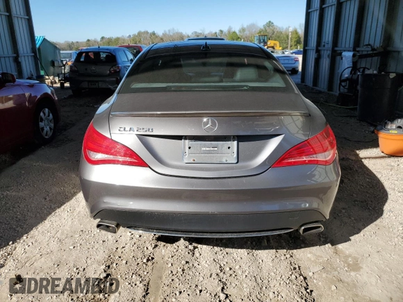 2015 Mercedes-Benz CLA 250 with VIN WDDSJ4EB4FN177658, listed as a Copart auction lot 42015144 with 85,960 mi miles and . Bid and sale history available at DreamBid. Image 6.