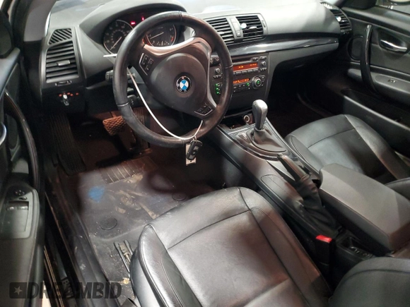 2013 BMW 1 Series 128i with VIN WBAUP9C56DVS95037, listed as a Copart auction lot 46103005 with 135,625 mi miles and Salvage title. Bid and sale history available at DreamBid. Image 8.