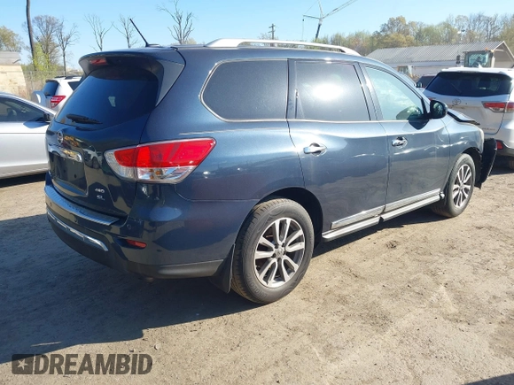 2016 Nissan Pathfinder Platinum with VIN 5N1AR2MM0GC621875, listed as a IAAI auction lot 42049577 with 70,759 mi miles and . Bid and sale history available at DreamBid. Image 4.