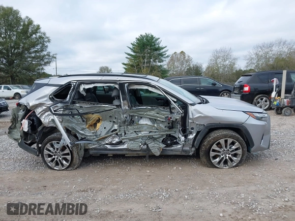 2023 Toyota RAV4 XLE Premium with VIN 2T3C1RFV8PC246707, listed as a IAAI auction lot 40860830 with 32,872 mi miles and . Bid and sale history available at DreamBid. Image 14.