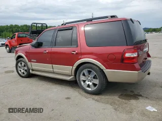2008 Ford Expedition Eddie Bauer with VIN 1FMFU18578LA72551, listed as a Copart auction lot 57608845 with 113,669 mi miles and Salvage title. Bid and sale history available at DreamBid. Image 2.