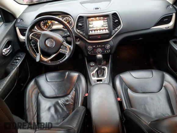 2016 Jeep Cherokee Limited with VIN 1C4PJMDS4GW175874, listed as a Copart auction lot 46816385 with 119,699 mi miles and Salvage Title. Bid and sale history available at DreamBid. Image 8.
