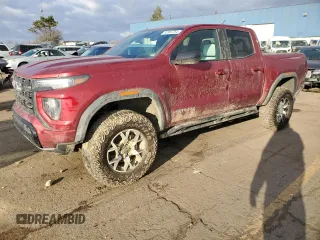 2024 GMC Canyon 4WD AT4X with VIN 1GTP6EEK9R1153150, listed as a Copart auction lot 82867754 with 2,140 mi miles and Salvage Title. Bid and sale history available at carsss.com. Image 1.