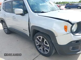 2015 Jeep Renegade Latitude with VIN ZACCJABT3FPC06455, listed as a IAAI auction lot 41974571 with 95,080 mi miles and . Bid and sale history available at DreamBid. Image 6.