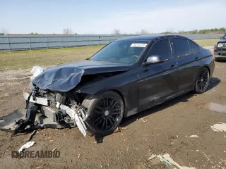2013 BMW 3 Series 335i xDrive z VIN WBA3B9G50DNR90036, wystawiony jako Copart lot #45214215 z przebiegiem 105 058 mil mil oraz Szkoda całkowita • Salvage title. Historia ofert i sprzedaży dostępna na DreamBid. Obrazek 1.