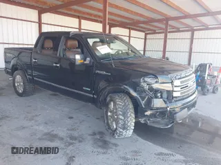 2014 Ford F-150 XL with VIN 1FTFW1ET7EFB56851, listed as a IAAI auction lot 41893211 with 180,387 mi miles. Bid and sale history available at carsss.com. Image 1.