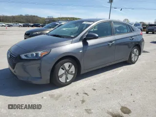 2019 Hyundai Ioniq Blue with VIN KMHC65LC4KU125489, listed as a Copart auction lot 51063565 with 105,045 mi miles and Salvage Title. Bid and sale history available at DreamBid. Image 1.