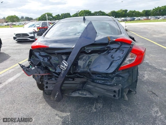 2017 Honda Civic Sedan EX with VIN 19XFC2F70HE020219, listed as a IAAI auction lot 40911894 with 85,538 mi miles. Bid and sale history available at carsss.com. Image 6.