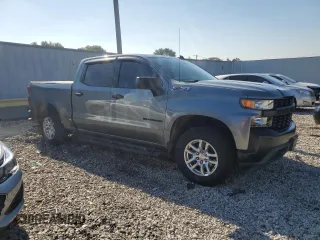 2020 Chevrolet Silverado 1500 Work Truck with VIN 3GCUYAEF0LG335756, listed as a Copart auction lot 75724704 with 79,866 mi miles and Salvage Title. Bid and sale history available at DreamBid. Image 4.