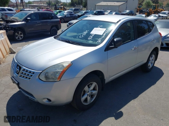 2010 Nissan Rogue S with VIN JN8AS5MT5AW024183, listed as a IAAI auction lot 42228923 with 189,555 mi miles and . Bid and sale history available at DreamBid. Image 2.