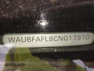 2012 Audi A4 Premium с VIN WAUBFAFL8CN017910, выставлен на аукционе IAAI как лот 42201602 с пробегом 142 751 миль миль и . История ставок и продаж доступна на DreamBid. Изображение 9.