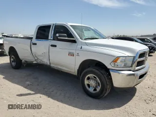 2012 Ram 2500 ST with VIN 3C6UD5HL8CG348489, listed as a Copart auction lot 49813405 with 211,925 mi miles and Salvage Title. Bid and sale history available at carsss.com. Image 4.