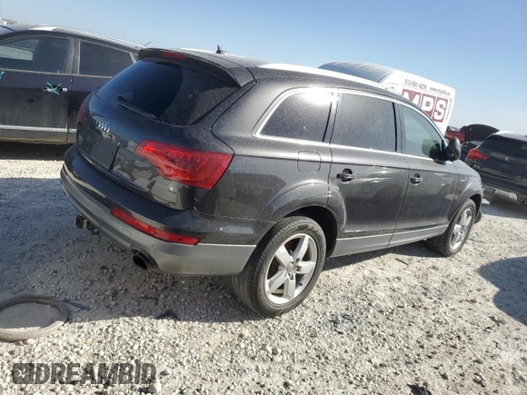 2013 Audi Q7 3.0T Premium Plus with VIN WA1LGAFEXDD011145, listed as a Copart auction lot 49689065 with 147,797 mi miles and Clean Title. Bid and sale history available at carsss.com. Image 3.
