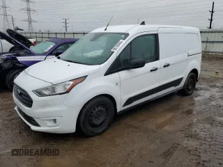 2019 Ford Transit Connect XLT with VIN NM0LS7F26K1424852, listed as a Copart auction lot 86168484 with 76,027 mi miles and Salvage title. Bid and sale history available at DreamBid. Image 1.