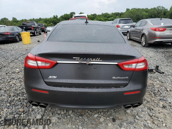 2017 Maserati Quattroporte z VIN ZAM56RRL0H1199204, wystawiony jako Copart lot #60826134 z przebiegiem 45 765 mil mil oraz Szkoda całkowita • Salvage title. Historia ofert i sprzedaży dostępna na DreamBid. Obrazek 6.