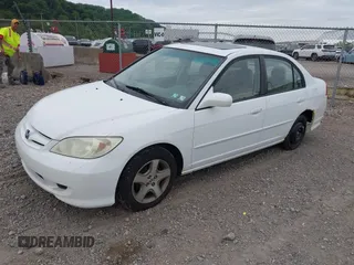 2004 Honda Civic EX z VIN 2HGES26704H529449, wystawiony jako IAAI lot #42316271 z przebiegiem 237 244 mil mil oraz . Historia ofert i sprzedaży dostępna na DreamBid. Obrazek 2.