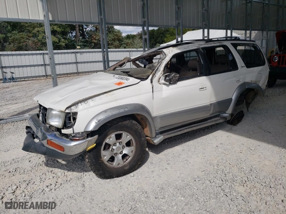 1997 Toyota 4Runner Limited with VIN JT3GN87R7V0049520, listed as a Copart auction lot 72088204 with 307,874 mi miles and Salvage Title. Bid and sale history available at carsss.com. Image 1.