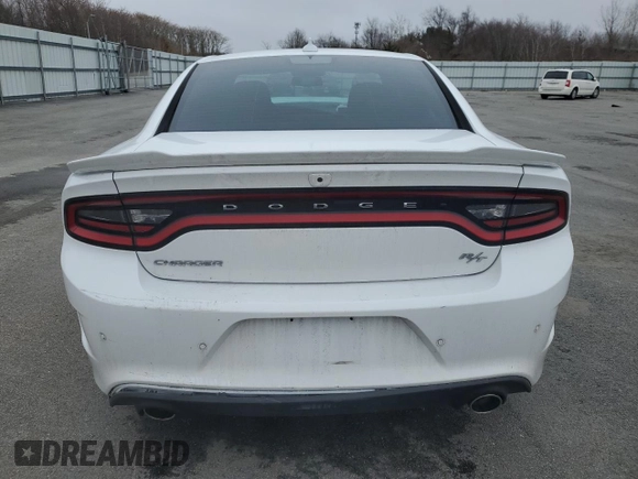 2022 Dodge Charger R/T with VIN 2C3CDXCT1NH192603, listed as a Copart auction lot 49372865 with 22,027 mi miles and Salvage Title. Bid and sale history available at carsss.com. Image 6.