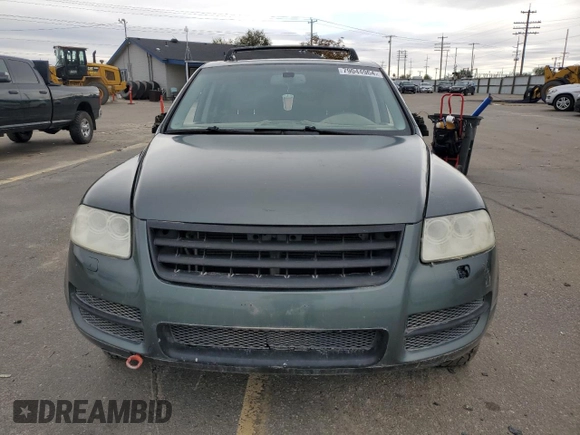 2004 Volkswagen Touareg with VIN WVGCM67L04D027410, listed as a Copart auction lot 79044964 with 100,509 mi miles and Salvage title. Bid and sale history available at DreamBid. Image 5.