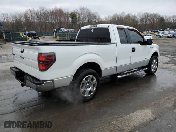 2012 Ford F-150 XL with VIN 1FTFX1ET9CFB37731, listed as a Copart auction lot 52511335 with 86,361 mi miles and Salvage Title. Bid and sale history available at carsss.com. Image 3.