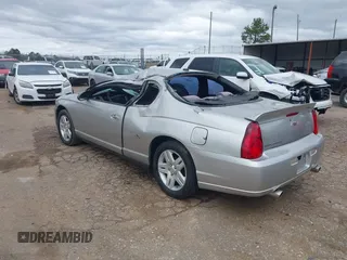2006 Chevrolet Monte Carlo LT 3.9L with VIN 2G1WK151069274950, listed as a IAAI auction lot 41708114 with 291,030 mi miles. Bid and sale history available at carsss.com. Image 3.