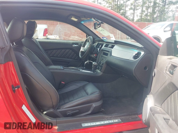 2012 Ford Mustang Premium with VIN 1ZVBP8AM2C5208051, listed as a IAAI auction lot 42264149 with Not provided miles and . Bid and sale history available at DreamBid. Image 5.