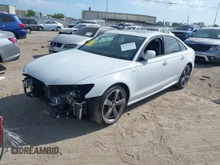 2015 Audi S6 Prestige with VIN WAUF2AFC0FN006210, listed as a IAAI auction lot 41951372 with 110,147 mi miles. Bid and sale history available at carsss.com. Image 2.