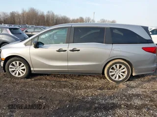 2019 Honda Odyssey LX with VIN 5FNRL6H20KB028201, listed as a IAAI auction lot 41787562 with 56,469 mi miles and . Bid and sale history available at DreamBid. Image 15.