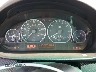 2004 BMW 3 Series 330Ci with VIN WBABW534X4PJ94968, listed as a Copart auction lot 57271985 with 210,414 mi miles and Salvage title. Bid and sale history available at DreamBid. Image 9.